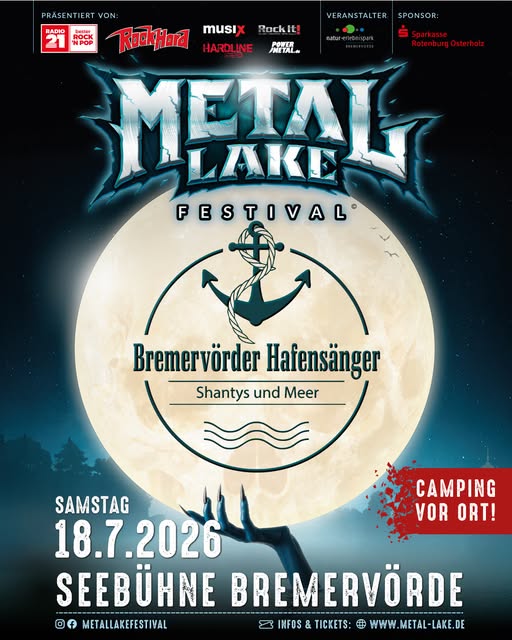 Plakat Metal am Lake